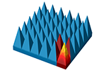 Modeling of Pyramidal RF Absorbers 